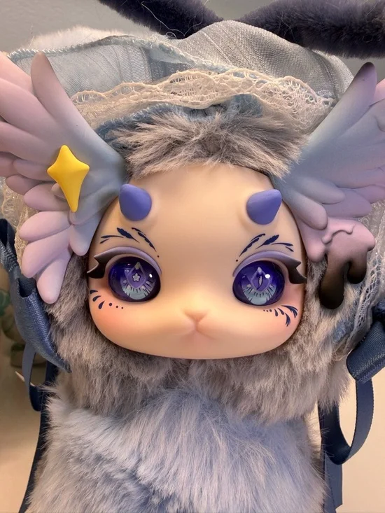 Tutulong Gloomy Grove Series Plush Blind Box – Gray Angel - Picture 3 of 6